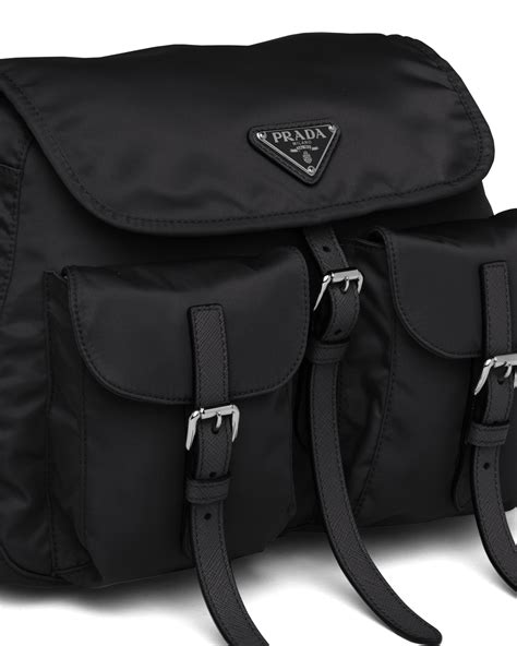 au prada backpack|Prada nylon shoulder bag price.